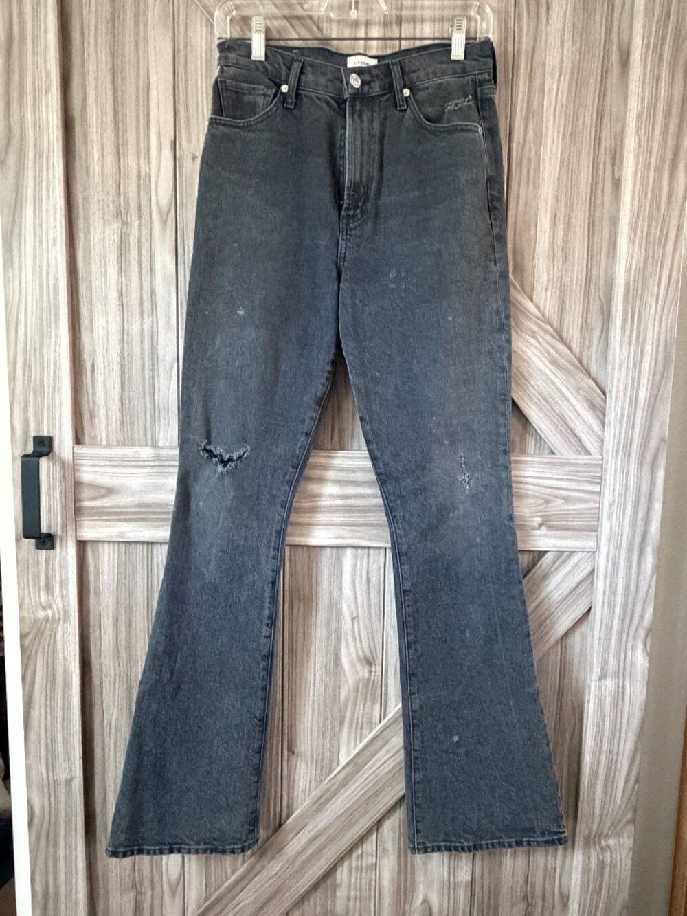 Citizens of Humanity Lilah High Rise Bootcut Jeans (Charcoal Black)